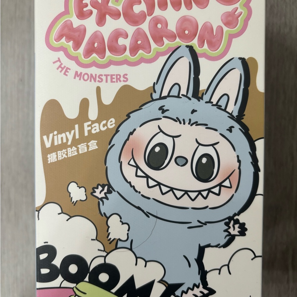 AUTHENTIC BRAND NEW THE MONSTERS EXCITING MACARON LABUBU - TOFFEE